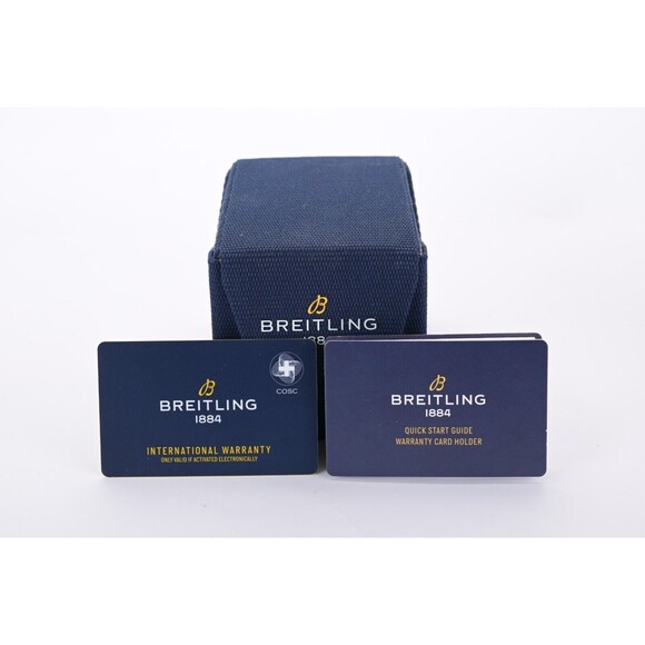 Breitling Chronomat B01 AB0134 Silver 42mm Men's Watch Full Set - Picture 2 of 15